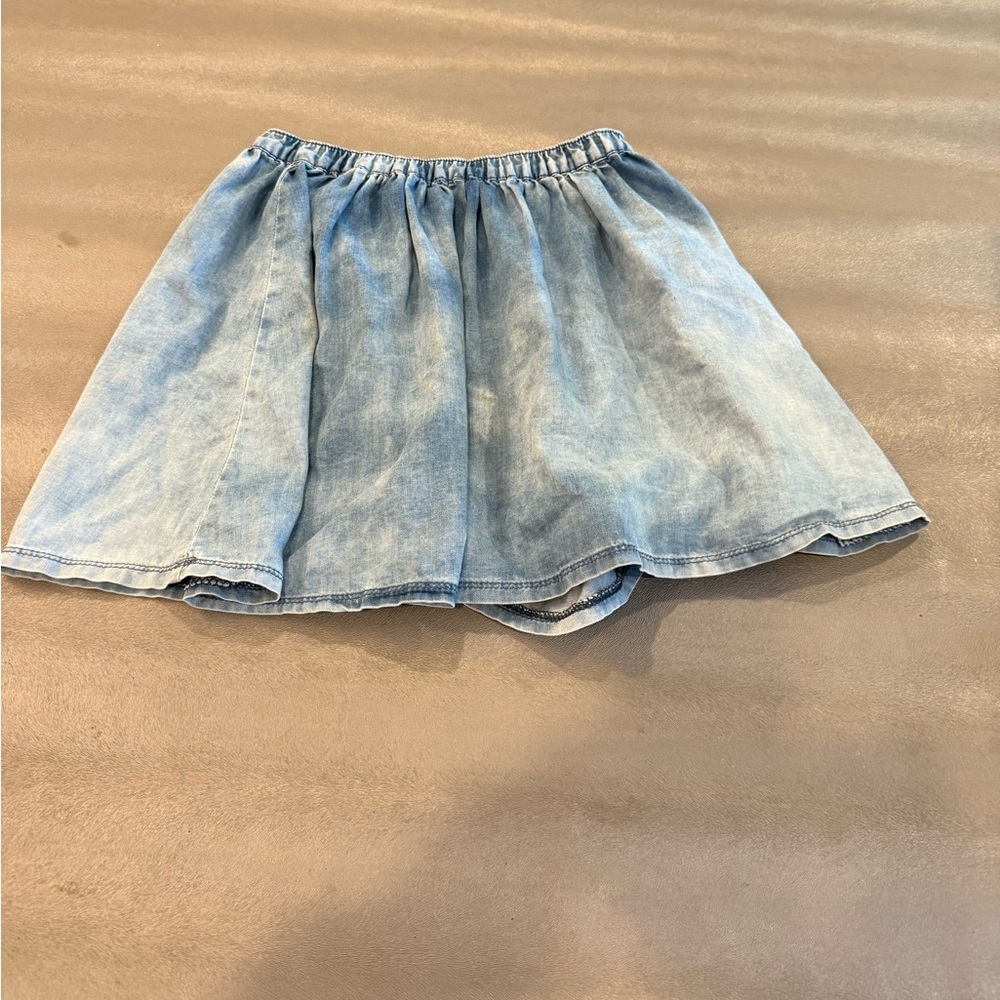Light Blue Denim Skirt, by Skirt. Size 8